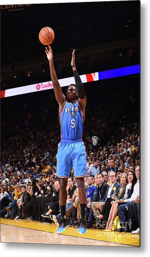 Victor Oladipo Metal Print featuring the photograph Victor Oladipo by Noah Graham