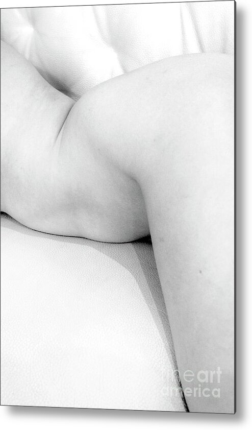 Body Metal Print featuring the photograph White body by Worldwide Photography