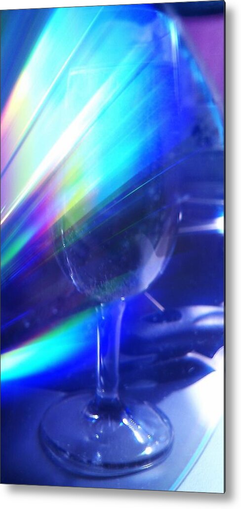 Glass Metal Print featuring the photograph Art Glass by Martin Howard