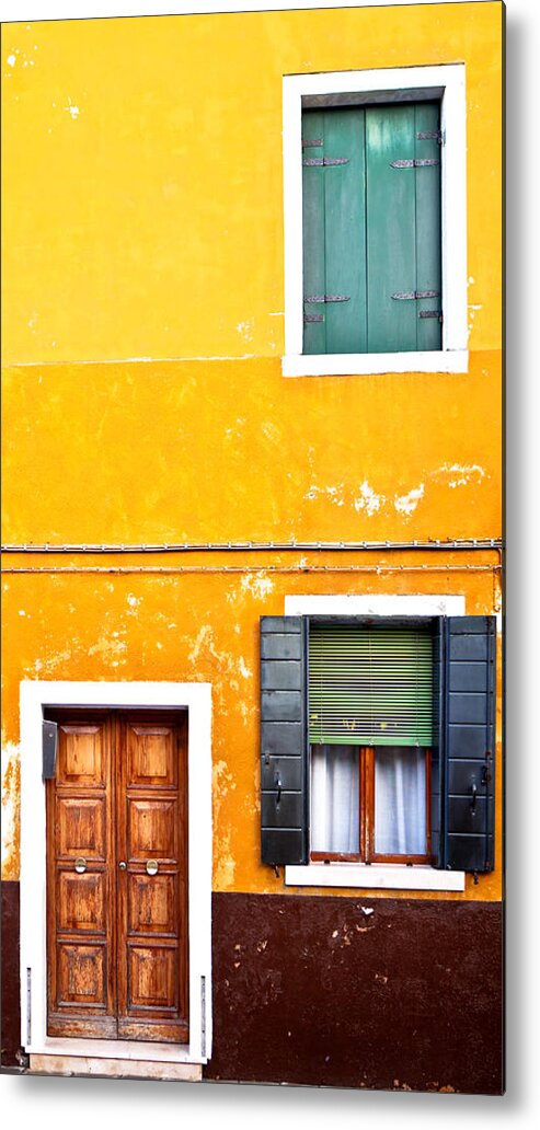 Door Metal Print featuring the photograph Colorful Entry by Good Focused