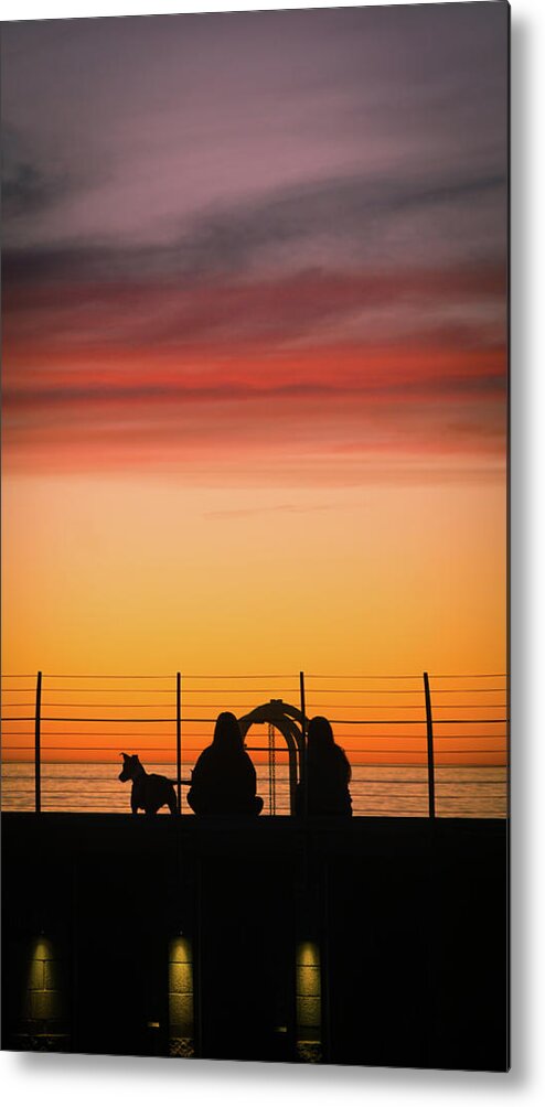 Sunset Metal Print featuring the photograph 22nd St Sunset by Michael Hope