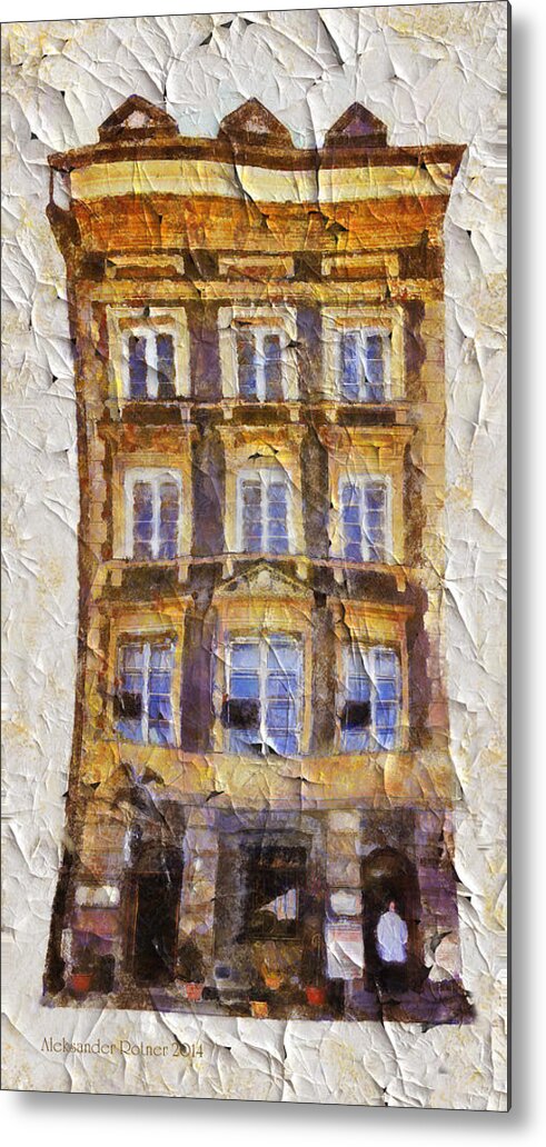 Old Town Metal Print featuring the photograph Old Town in Warsaw #21 by Aleksander Rotner