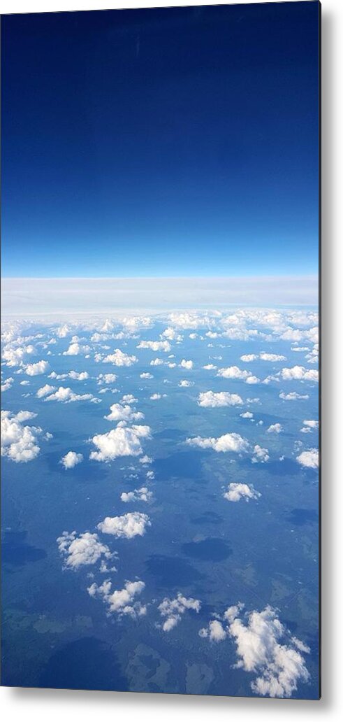 Clouds Metal Print featuring the photograph Sky Life by Britten Adams