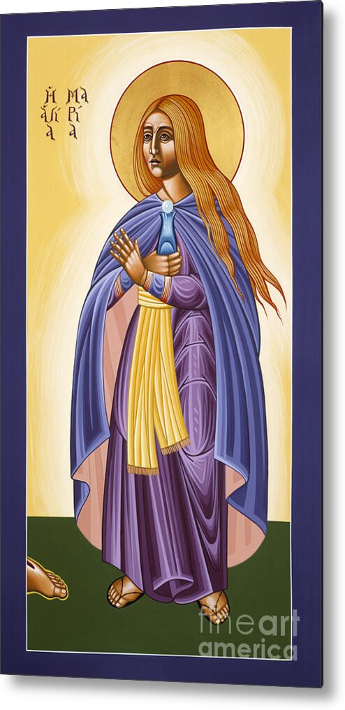 St Mary Magdalen Equal To The Apostles Metal Print featuring the painting St Mary Magdalen Equal to the Apostles 116 by William Hart McNichols