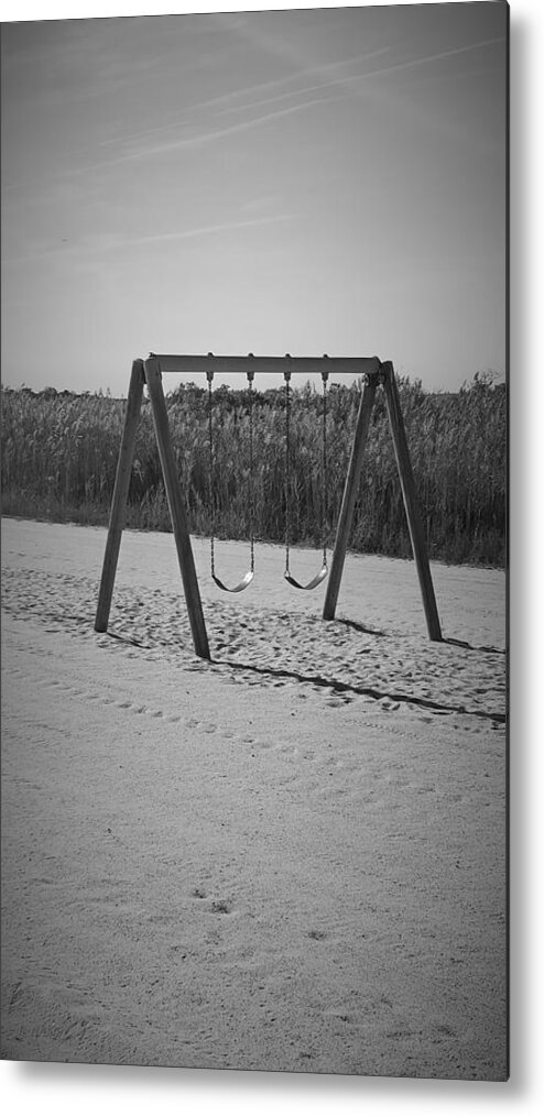Swings Metal Print featuring the photograph Solitude by Rob Hans