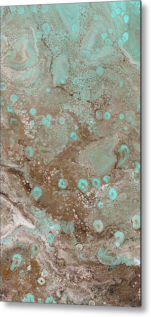 Ocean Metal Print featuring the painting Seaglass II by Tamara Nelson