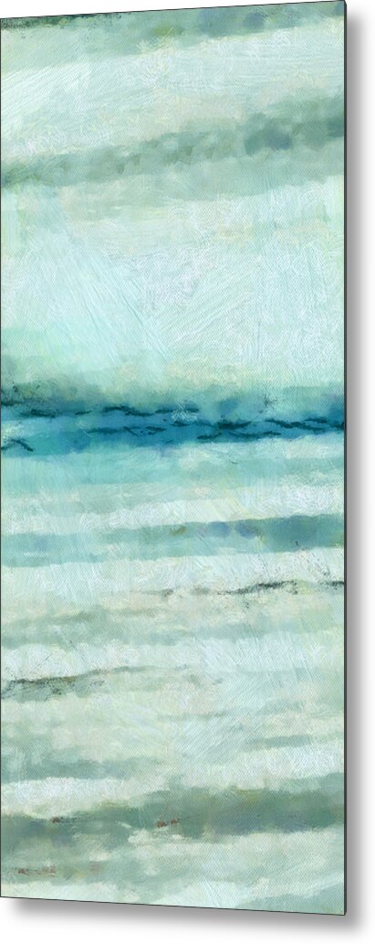 Ocean Metal Print featuring the digital art Ocean 7 by Angelina Tamez