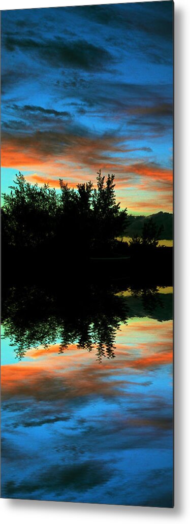 Sunset Metal Print featuring the photograph Mirror Mirror #1 by Kevin Bone