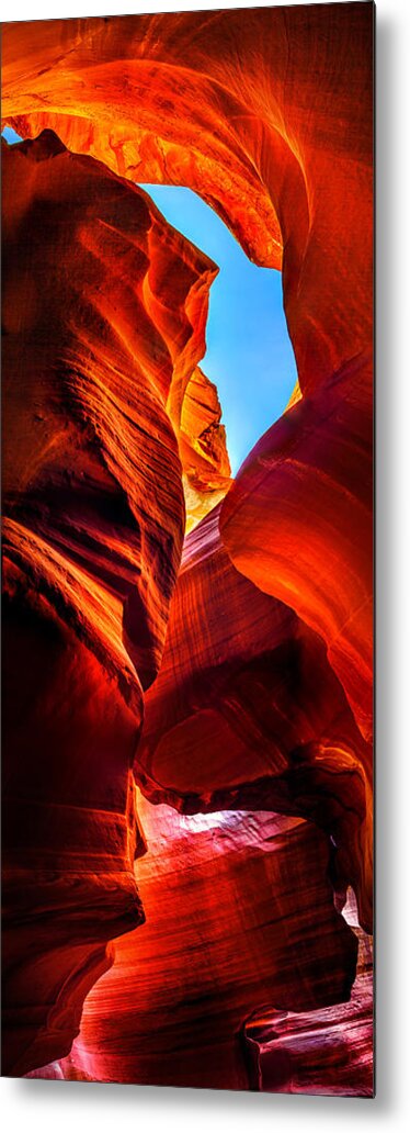 Antelope Canyon Metal Print featuring the photograph Beauty Within by Az Jackson