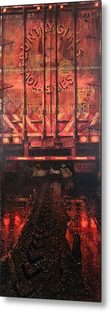 Columbia Metal Print featuring the painting Zen Transport by Blue Sky