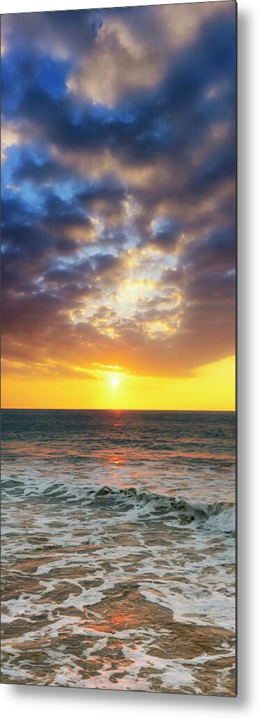 Sunset Metal Print featuring the photograph Sunset Panorama by Christopher Johnson