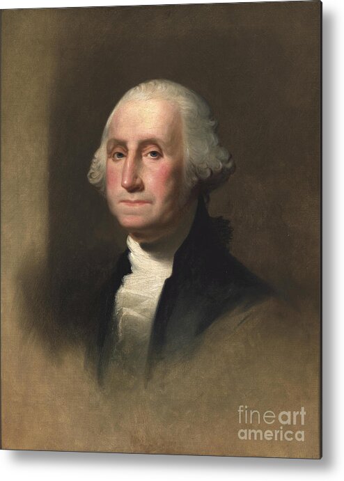 George Washington Metal Print featuring the painting George Washington by Rembrandt Peale