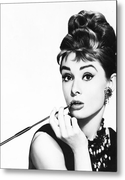 classic Metal Print featuring the photograph Audrey Hepburn by Retro Images Archive