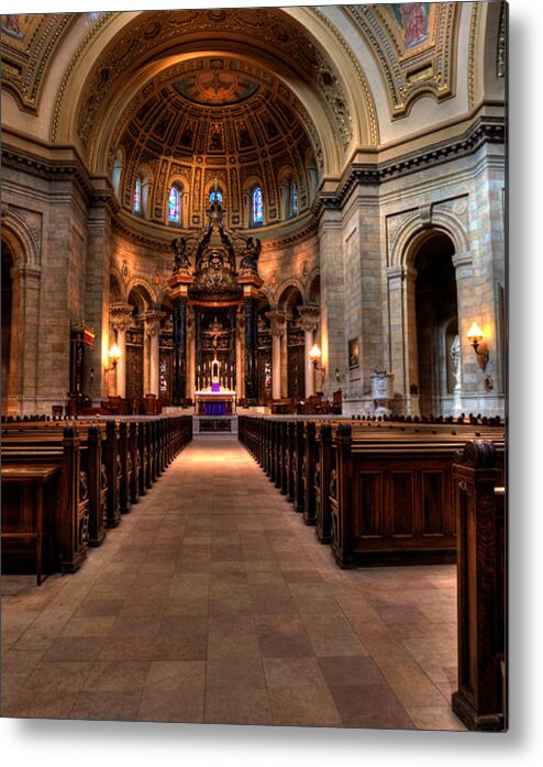 Mn Church Metal Print featuring the photograph Cathedral Of Saint Paul #3 by Amanda Stadther