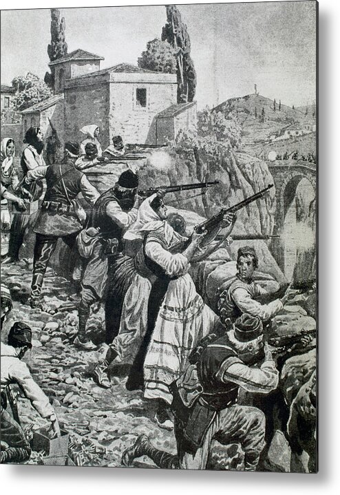 20th Century Metal Print featuring the photograph First World War (1914-1918 #2 by Prisma Archivo