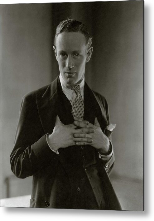 Actor Metal Print featuring the photograph Portrait Of Leslie Howard #2 by Edward Steichen