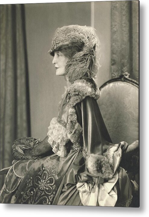 Actress Metal Print featuring the photograph Grace George As Hope Crews #3 by Edward Steichen