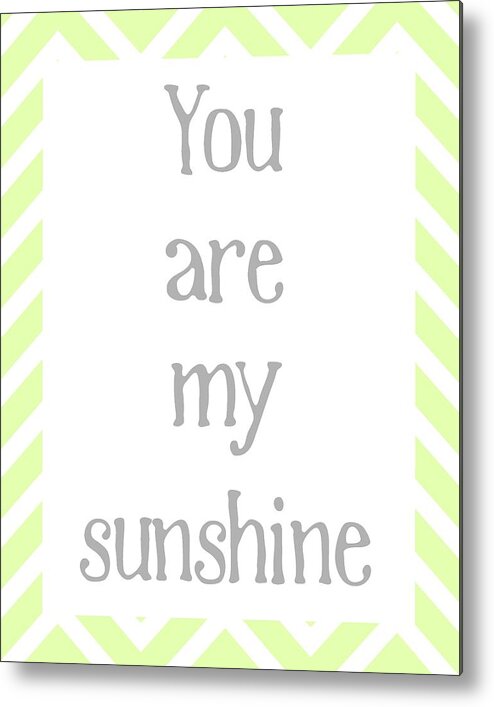  Baby Metal Print featuring the digital art You Are My Sunshine #3 by Jaime Friedman