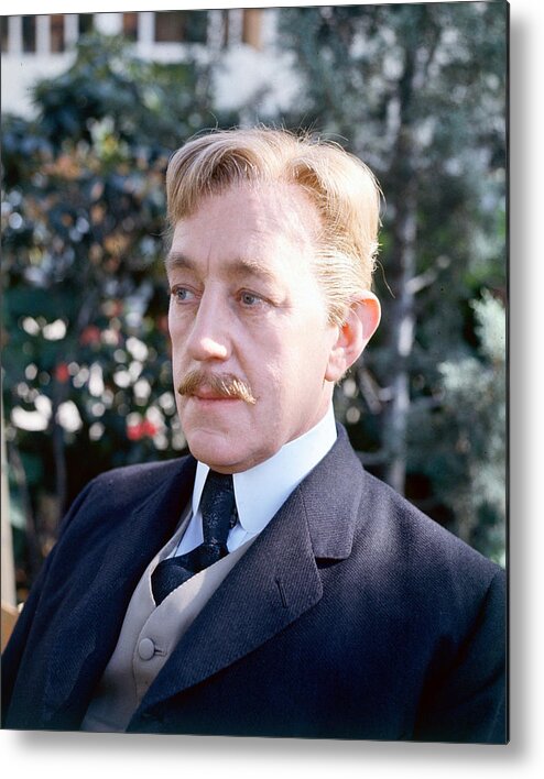 Alec Guinness Metal Print featuring the photograph Alec Guinness #4 by Silver Screen