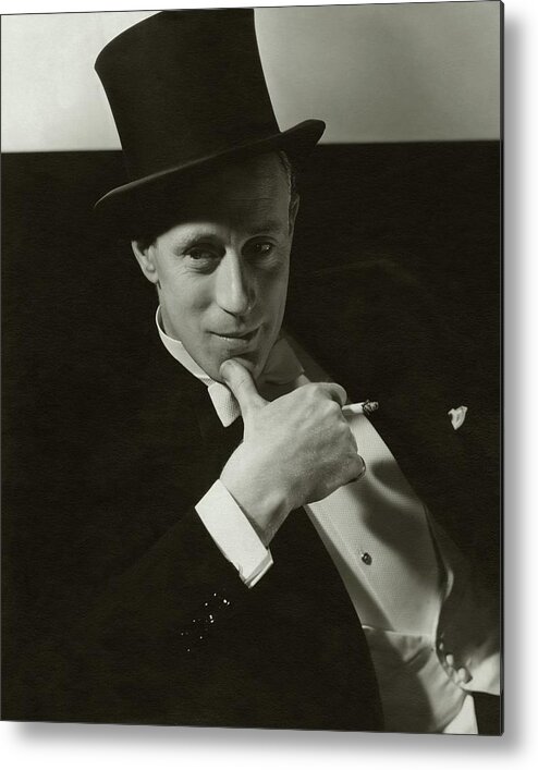 Actor Metal Print featuring the photograph Portrait Of Leslie Howard #4 by Edward Steichen