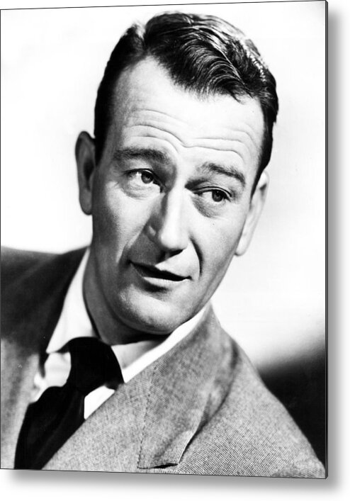 classic Metal Print featuring the photograph John Wayne #7 by Retro Images Archive
