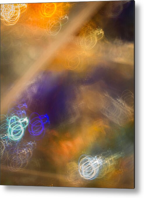 Abstract Photography Metal Print featuring the photograph Abstract 7 by Steve DaPonte