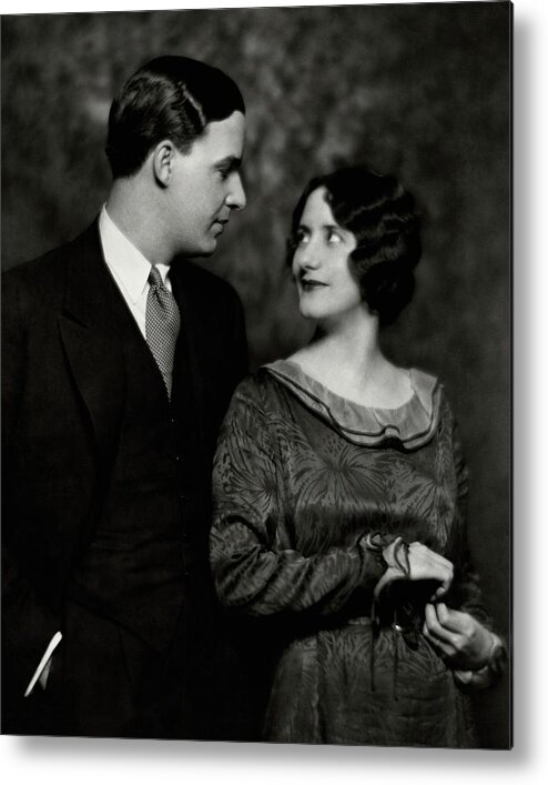 Actor Metal Print featuring the photograph Alfred Lunt And Lynn Fontanne by Nickolas Muray