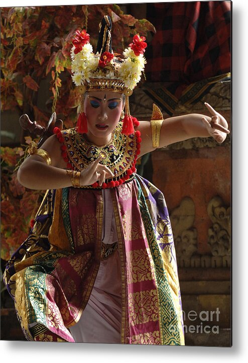 Barong Dancer Metal Print featuring the photograph Beauty Of The Barong Dance 2 by Bob Christopher