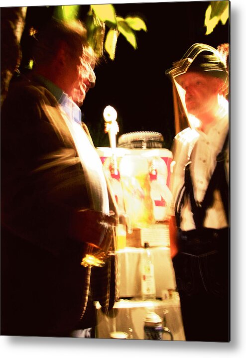 Mieczyslaw Metal Print featuring the photograph Beer Fest by Mieczyslaw Rudek