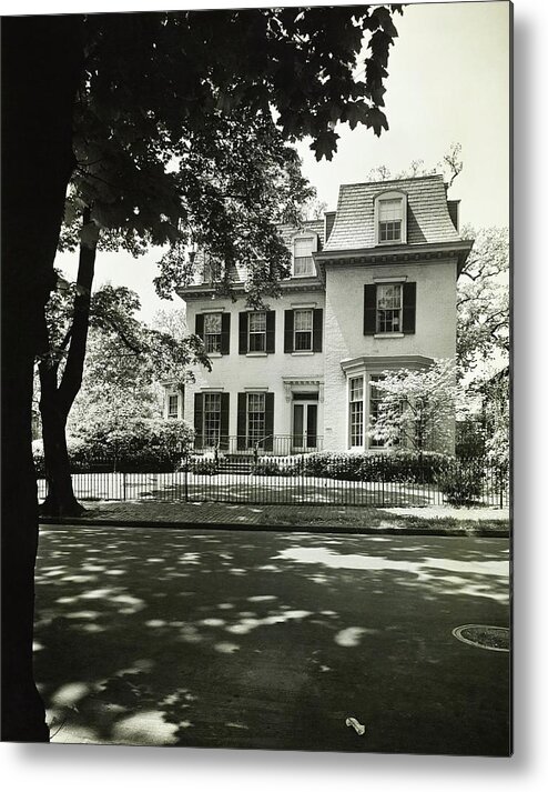 Exterior Metal Print featuring the photograph Bimel Kehm's House by Robert M. Damora