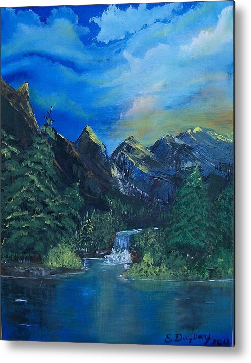 Dawn Metal Print featuring the painting Break of Dawn by Sharon Duguay