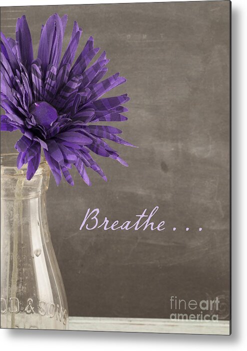 Be Still Metal Print featuring the photograph Breathe by Juli Scalzi