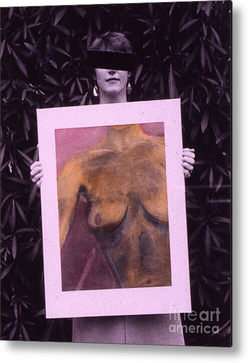  Metal Print featuring the photograph Censored Artist by Patricia Tierney