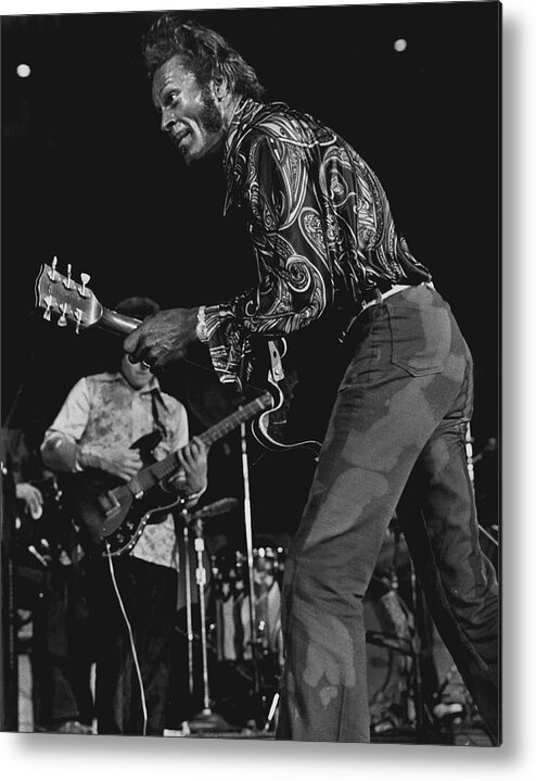 classic Metal Print featuring the photograph Chuck Berry by Retro Images Archive