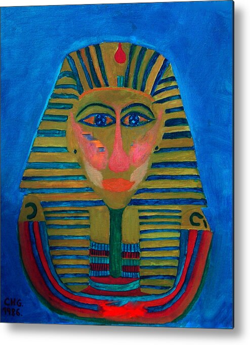 Colette Metal Print featuring the painting Egypt Ancient by Colette V Hera Guggenheim