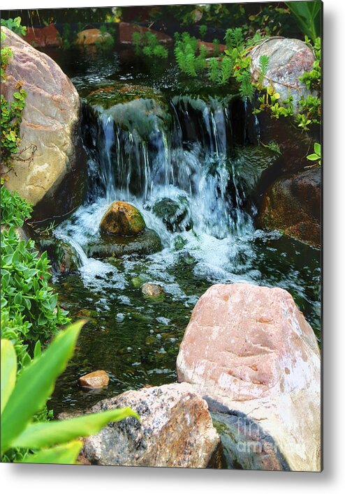 Water Metal Print featuring the photograph Essence of Life by Ella Kaye Dickey