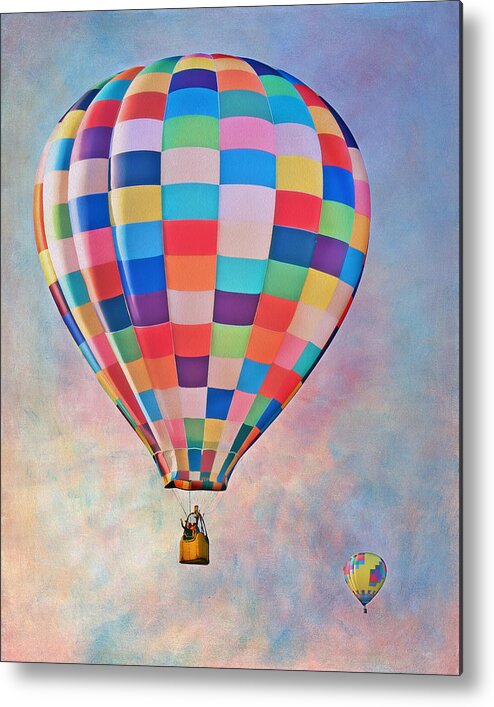Hot Air Balloon Metal Print featuring the photograph Fantasy Flight by Nikolyn McDonald