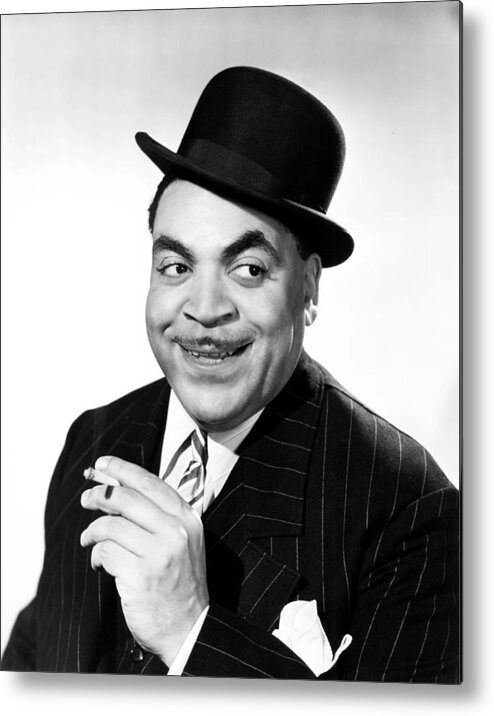 1940s Portrait Metal Print featuring the photograph Fats Waller, Ca. Early 1940s by Everett