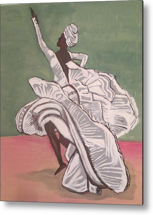 Dance Metal Print featuring the painting Freedom to Dance by Jennylynd James