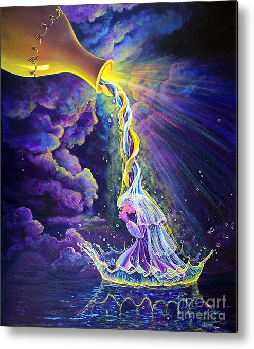 Prophetic Metal Print featuring the painting Get Ready by Nancy Cupp