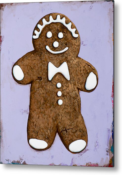 Ginger Bread Metal Print featuring the painting Ginger by David Palmer
