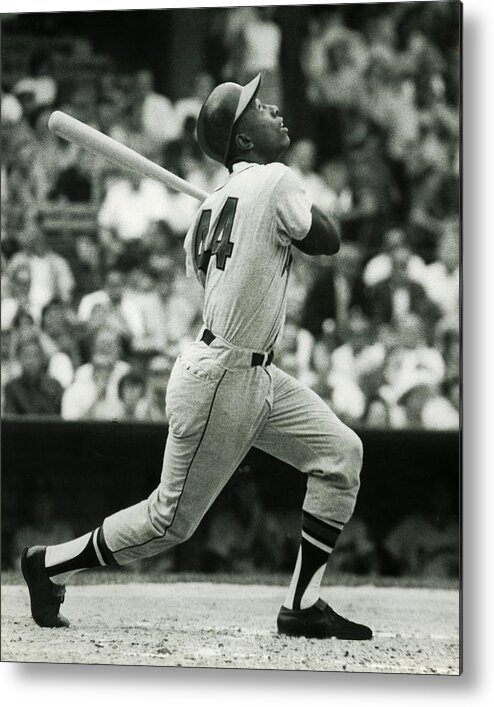 classic Metal Print featuring the photograph Hank Aaron by Retro Images Archive