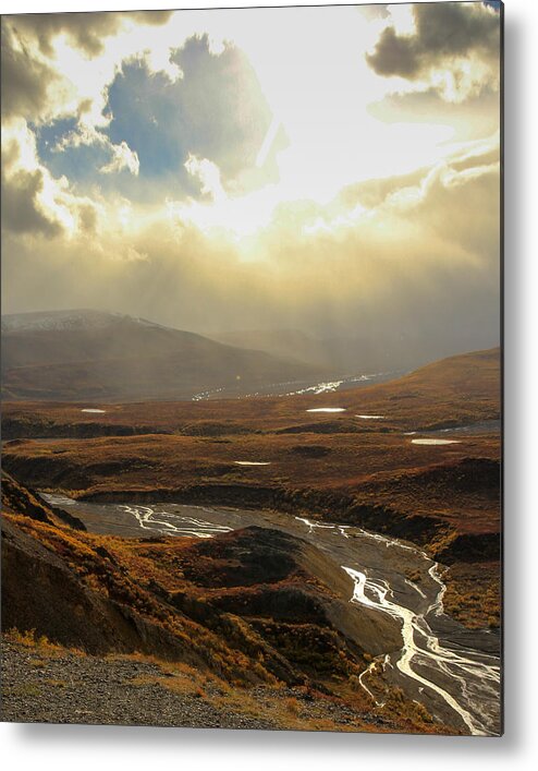 Alaska Metal Print featuring the photograph Heavenly by Kevin Buffington