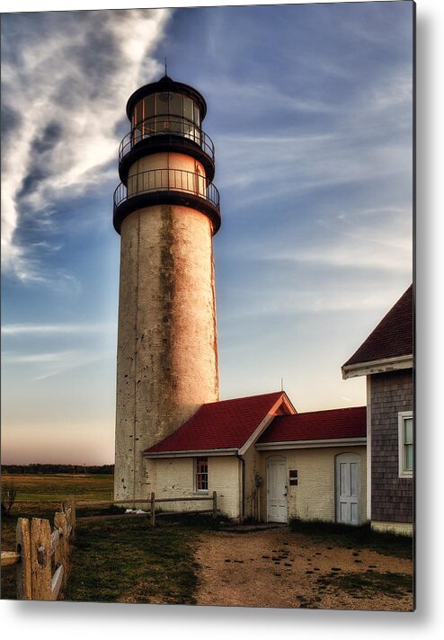 Lighthouse Metal Print featuring the photograph Highland Lighthouse by Mark Papke