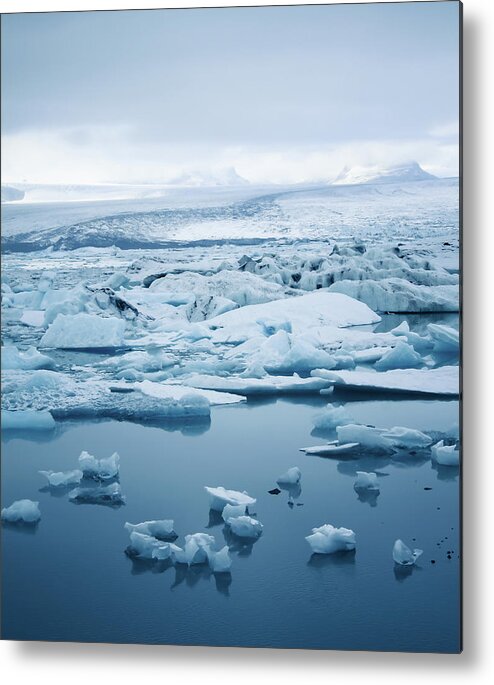 Tranquility Metal Print featuring the photograph Icy Paradise by Lise Ulrich Fine Art Photography