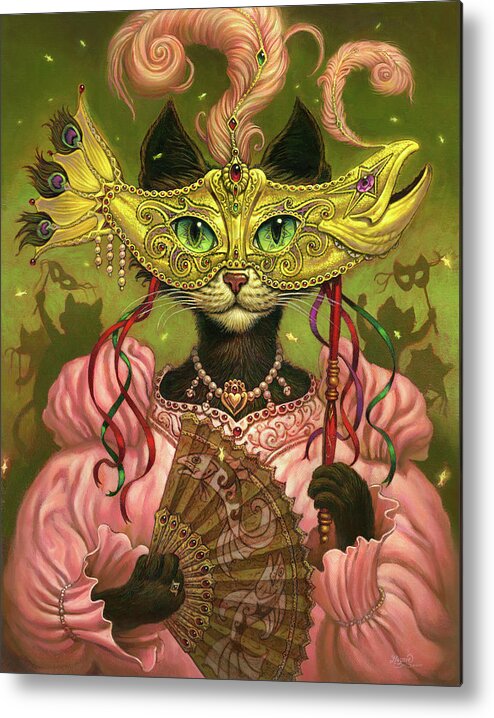 Jeff Haynie Metal Print featuring the painting Incatneato by Jeff Haynie