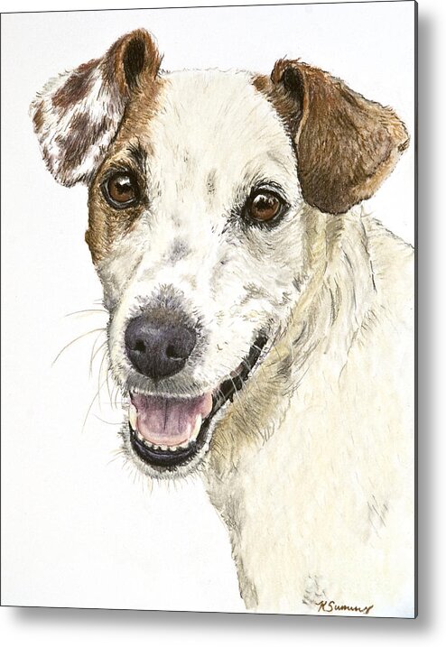 Jack russell dog personality Metal Wall Sign