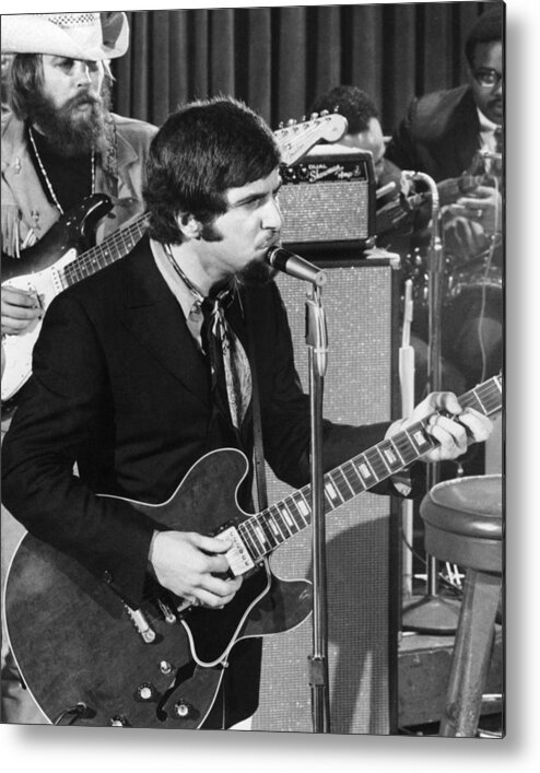 Johnny Rivers Metal Print featuring the photograph Johnny Rivers by Silver Screen