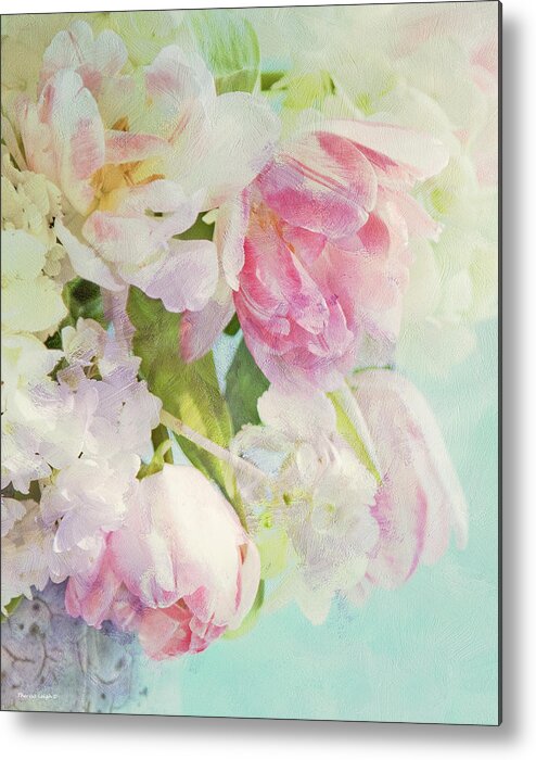 Bouquet Metal Print featuring the photograph Les Fleurs by Theresa Tahara