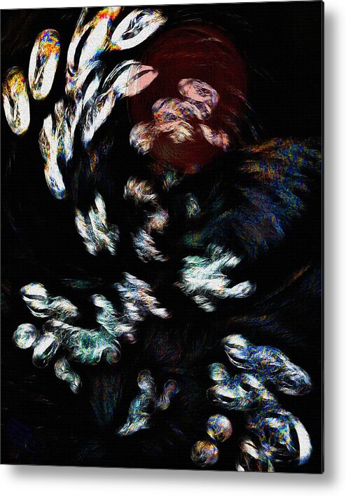 Edge Metal Print featuring the digital art Living On The Edge by Mimulux Patricia No